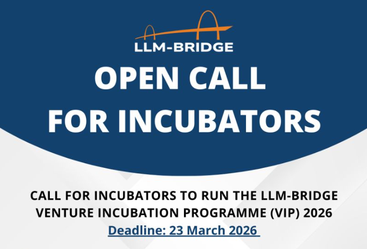 LLM-BRIDGE: aperto il bando europeo per rafforzare l’incubazione nella Generative AI